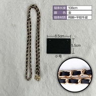 กระเป๋าสะพายข้างหนังแท้ CF Small Card Holder สำหรับปรับแต่ง Chanel พร้อมสายโซ่สะพายไหล่ข้างเดียว กระ