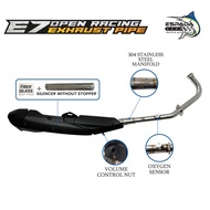 ESPADA OPEN EXHAUST PIPE E7 Y16ZR Y15ZR Y15 Y16 28mm 30mm 32mm CUTTING Y16
