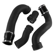Upgrade  Aluminum Charge Pipe+Boost Hose Kit For BMW F07 F10 535i F12/F13 640i F01/F02 740i N55 Sing