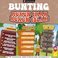 Set Poster Rukun Islam & Rukun Iman PAK-21