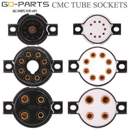 CMC Bakelite PTFE Vacuum Tube Sockets Bases 4pin 8pin 9pin For 2A3 300B KT88 EL34 12AX7 ECC81 ECC82 