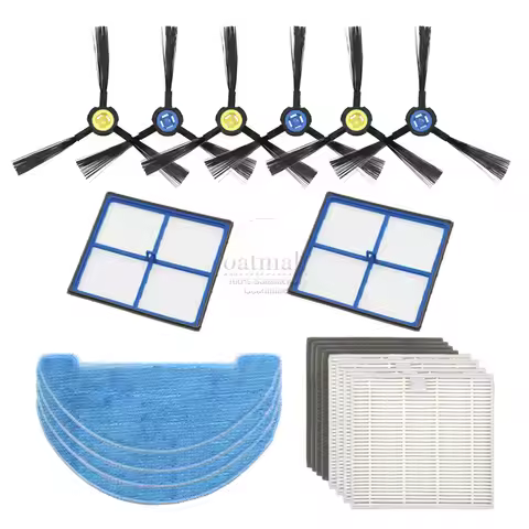 For Chuwi ilife V8 V8s X750 X800 X785 V80 Robot Vacuum Cleaner Spare Parts Main Brush Hepa Filter Mo