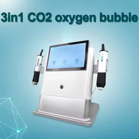New Design 3 in 1 co2 oxygen bubble oxygenation capsules pods skin tighten oxygen jet therapy facial