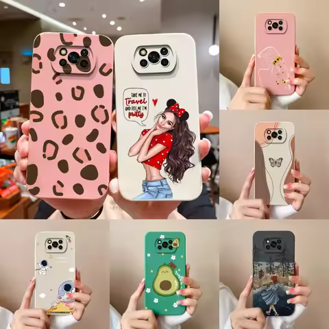 Cases For Xiaomi Poco X3 Pro GT NFC Prevalent Leopard Print Pattern Back Cover For XiaomiPoco X3 X3P