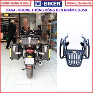 Baga CB350, rear port CB350, Rear Baga CB350, MBiker side frame bag