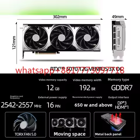 RTX 5070 Ti & 5070 Graphics Card Series - 16GB & 12GB Options second-hand