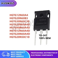 5Pcs TO-247 HGTG12N60A4  HGTG20N60B3  HGTG30N60C3D  HGTG20N60A4D  HGTG40N60A4D  HGTG12N60A4D  HGTG20