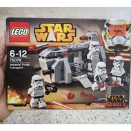 Lego Star Wars 75078 ~ Imperial Troop Transport. (MISB)