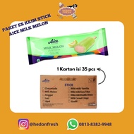 Paket Es Krim Stick Aice Milk Melon