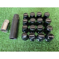 RAYS Used 17 Hex Nut & Lock Set Official Gear (Original Japan)
