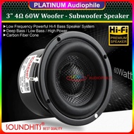 NEW Speaker Subwoofer 3 inch woofer | Speaker Hifi High Quality Import