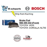[KCH] BOSCH BRAKE PAD TOYOTA VIOS 1.5 /1.5i (986 495 242) (FR)