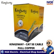 CABLE| [PERCOIL/305M] High Speed CAT5E / CAT-5E / Cat 6 UTP Network Cable - Lan Cable (Cat5/Cat6)