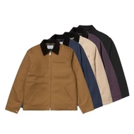 jaket work formal vintage bahan canvas