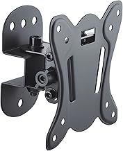 conecto CC50266 Wall Mount for TVs with 33-69 cm (13-27 Inch) Tilts -12° to 3° Swivel -25° to 25° Wa