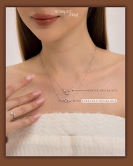 whisper.ring - STELLINA NECKLACE [S925] เฉพาะสร้อย 1 เส้น *Free Jewelry Box + Jewel Care Cloth+ Jewe