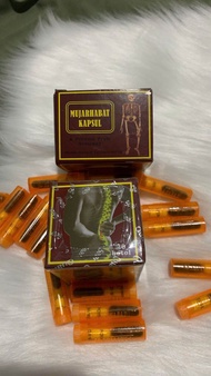 KHỚP NÃO ĐỎ MUJARHABAT KAPSUL MALAYSIA HỘP 20 ỐNG.GIÚP GIẢM ĐAU XƯƠNG KHỚP