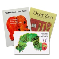 1/2/3 Books Paperback The Very Hungry Caterpillar Book / Dear Zoo / Brown Bear Brown Bear What Do You See หนังสือ Picture Book Story Book for Kids Baby Toddler Children Book หนังสือเด็ก หนังสือเด็กภาษาอังกฤษ นิทานภาษาอังกฤษ หนังสือสำหรับเด็ก