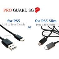 [SG] PS5 USB to Type C cable / PS5 Slim C to C Cable for Game Console Controller
