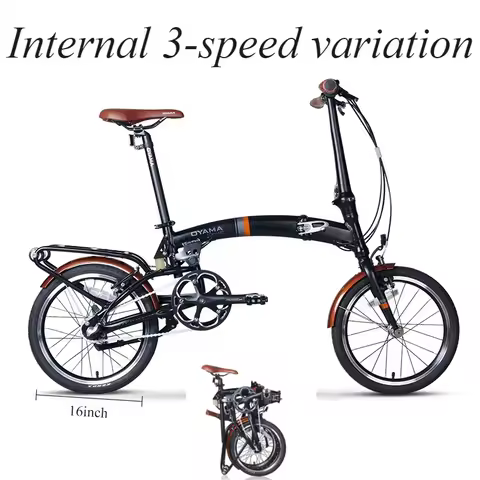 OYAMA/Eurasian Horse Forward Vertical and Horizontal S500 Vertical Folding Bicycle Horizontal Storag