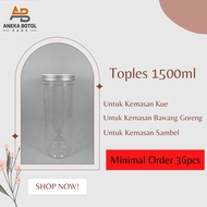 1500ml PLASTIC JAR | 1500ml PLASTIC JAR | Plastic Cookie Jar | 1500ml Food Grade Plastic Jar
