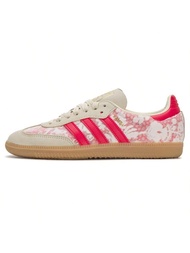 Giày thể thao cổ thấp bền bỉ Adidas Samba OG W dành cho nữ, giày thể thao vải nhẹ và thoải mái, JR88