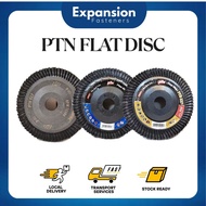 PTN 4” GRINDER FLAP DISC( 15PCS ) Flap Sanding Grinder Disc for Metal. Mata Asah Grinder. PTN027, PT