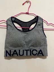 NAUTICA bra 無鋼圈 運動內衣#灰色 M號