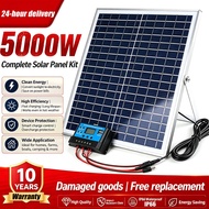 Solar Panel 150w/350w/500w Solar Panel Kit Set Portable with IP67 Water for Home Indoor Outdoor 16V 