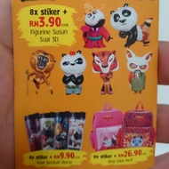 Tesco Exclusive Kung Fu Panda Merchandise (Po &amp; Gang)