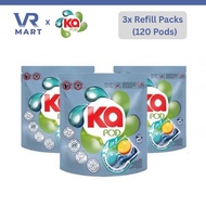 [Bundle of 3 Packs] Ka 4in1 Laundry Capsules Refill Pack (40 Pods) - Anti Dustmite / Ka Laundry Pods