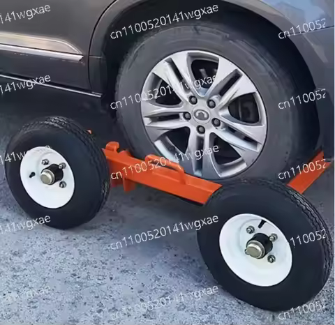 3T Car Jack Wheel Dolly Vehicle Mover Tow Dolly Large Wheel Moving Tool High Quality Auto Tire Dolly