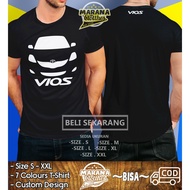 Toyota Vios Car T-Shirt Automotive Clothing