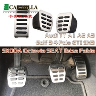 Stainless Steel Car Gas Brake Pedals for Audi TT A1 A2 A3 Pedal for VW Golf 3 4 Polo GTI 9N3 for SKO