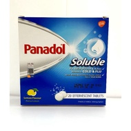 PANADOL SOLUBLE 5X4S TABS EXPIRY 2025/07