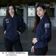 B/YOUREND women's bomber jacket jacket woman bomber jacket woman jacket korean style