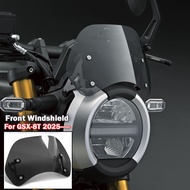 For  GSX 8T 2026 GSX-8T 2025 Black Windshield Wind DeflectorMotorcycle Accessories Windscreen Fairin