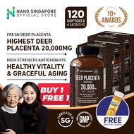 [Buy 1 Get 1 New Launch] Deer Placenta Prestige w/ Grape Seed Extract &amp; Multivitamins - High Potent, Skin Rejuvenating