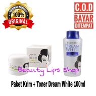 Paket Kojisan/ Kojiesan Face Lightening Cream + Dream White Toner 100 ml