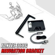 New For Zontes 368G G368 368 G Motorcycle Navigation Bracket Mobile Phone Bracket Mobile Phone Fixed