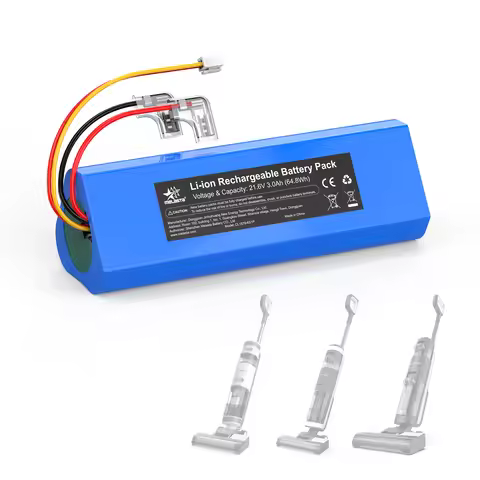 Melasta 21.6V 3000mAh Hoover Battery for Tineco Floor ONE S3, Floor oneS3 Breeze, CL1879-6S1P