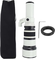 500mm F6.3 Telephoto Lens, 4 Elements in 4 Groups, Alloy Shell with T2AI Converter - Enhanced Optics