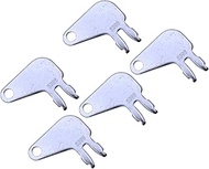 YIQI 5 PCS Master Disconnect Key 8398 8H5306 8H-5306 7N0718 for Caterpillar CAT Equipment Battery Di
