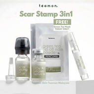 Teamon Scar Stamp 3in1 Skincare Microneedling with Vitamin C Serum.Teamon Skin Malaysia. Ready Stock