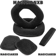 MAGICIANXB 1Pair Replacement Headband Gaming Headset Earmuff Foam Sponge for   A40 A50 Gen3 Gen4