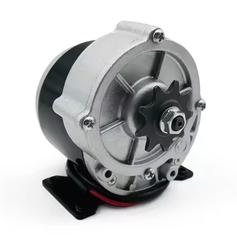 12V250W brushed A-wheel geared motor 1016Z permanent magnet DC frying machine motor gear with feet