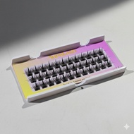 Aura lash cluster eyelashes daisy series/D01 36 cluster eyelash extension eyelashes daily korean loo