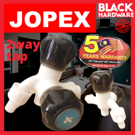 BLACK HARDWARE Jopex Pvc Bathroom Kepala Paip Air Two Way Sink Water Tap Faucet Tap Plastik Tandas M