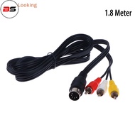 BS Innovative And Practical High Quality AV Audio Video Cable Black 1.8M Lossless Conversion For SEG