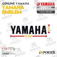 YAMAHA 3D EMBOSSED YAMAHA LOGO STICKER DECALS EMBLEM FOR AEROX NMAX FAZZIO GRAVIS GEAR MIO